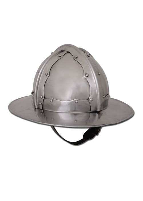 Cappello d’arme italiano, 1460 ca., acciaio 1,6 mm