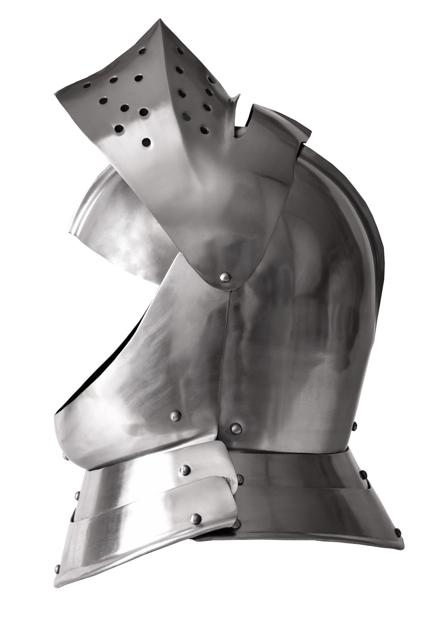 Elmo chiuso Inglese, XVI sec., acciaio 1,2 mm - immagine 2