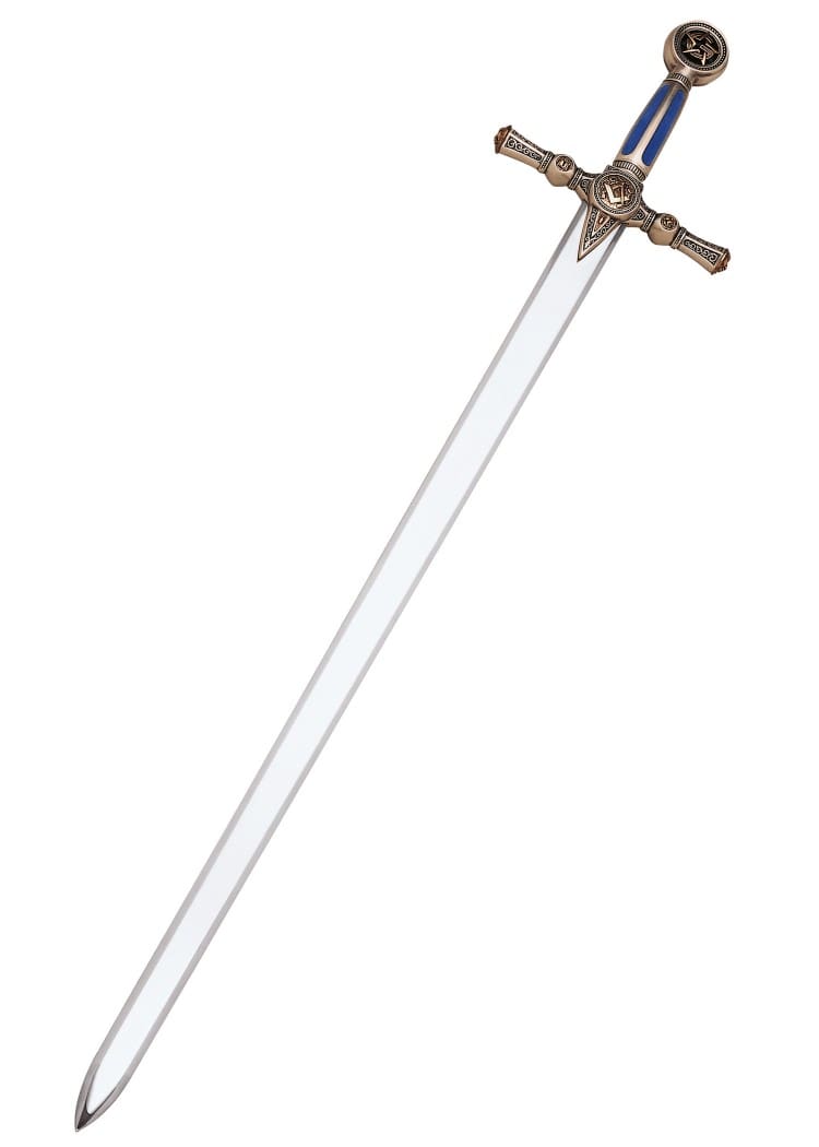 Spada Massonica color argento, Marto