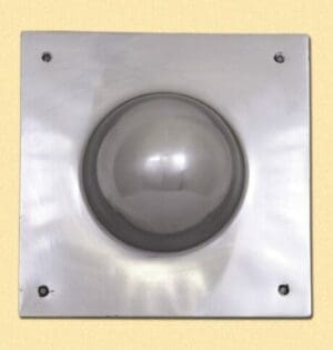 Umbone quadrato, 1,6 mm acciaio