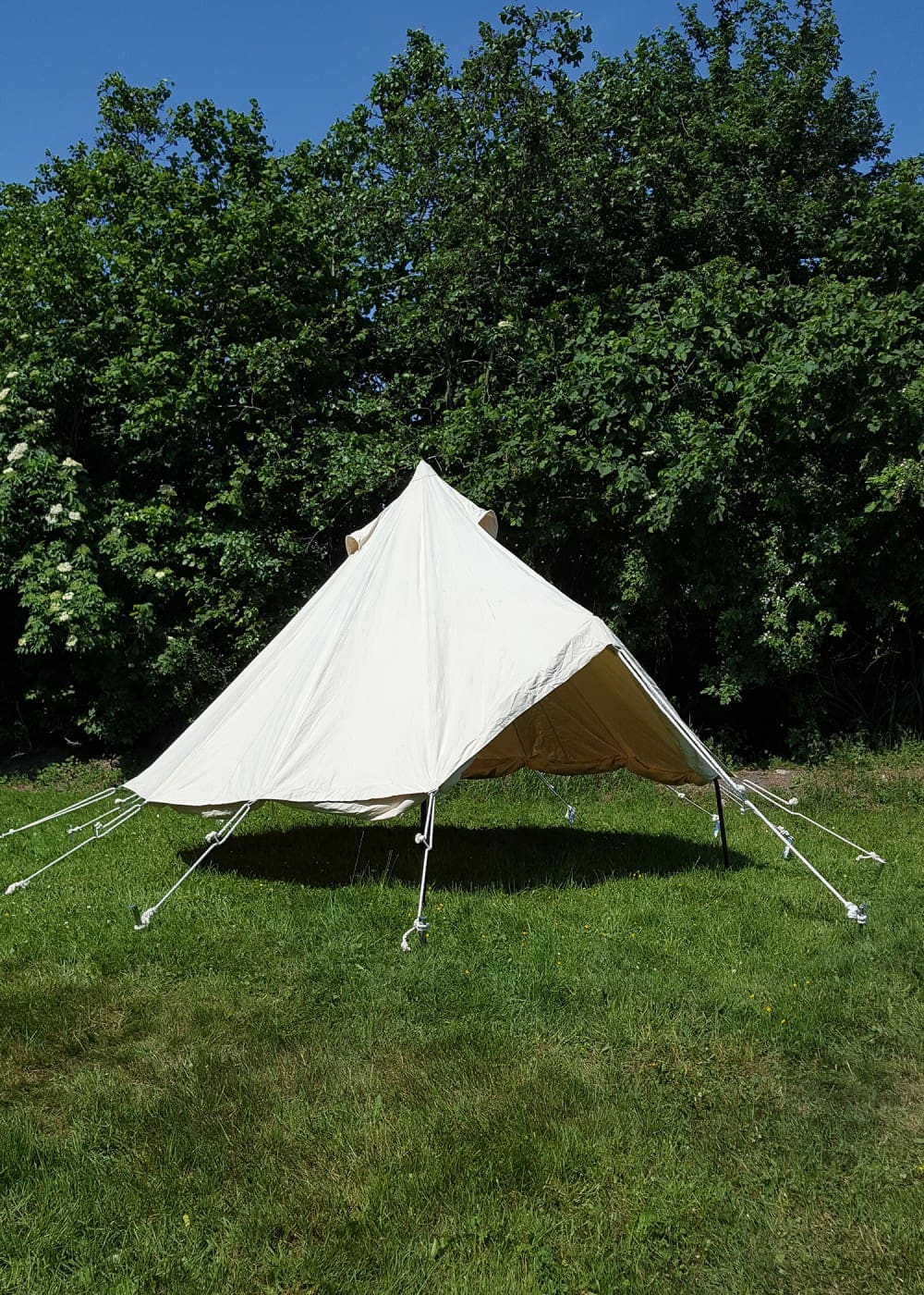 Tenda rotonda LARP, diametro 3 mt/ 4 mt - immagine 5