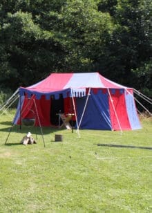 Tenda da doccia Cavaliere a cavallo