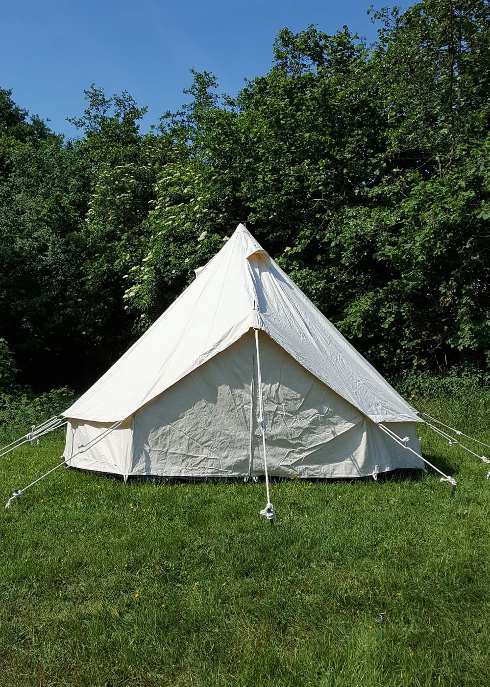 Tenda rotonda LARP, diametro 3 mt/ 4 mt - immagine 3