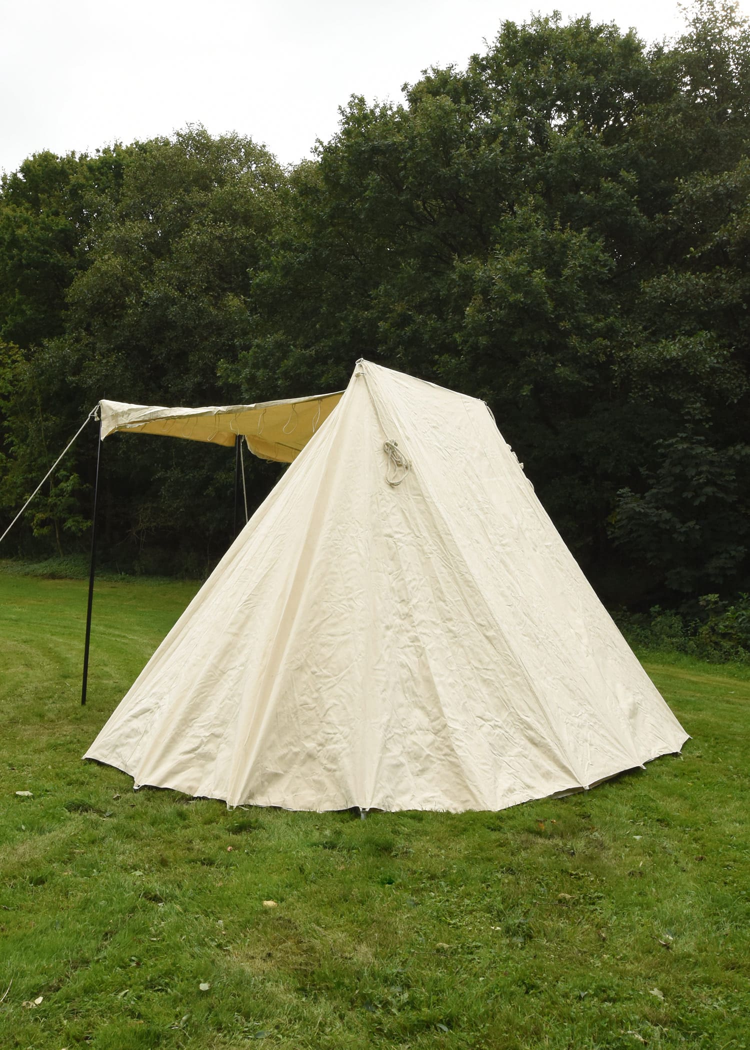 Tenda Sassone, 6 x 4 mt, 425 gr/m2, colore naturale - immagine 7