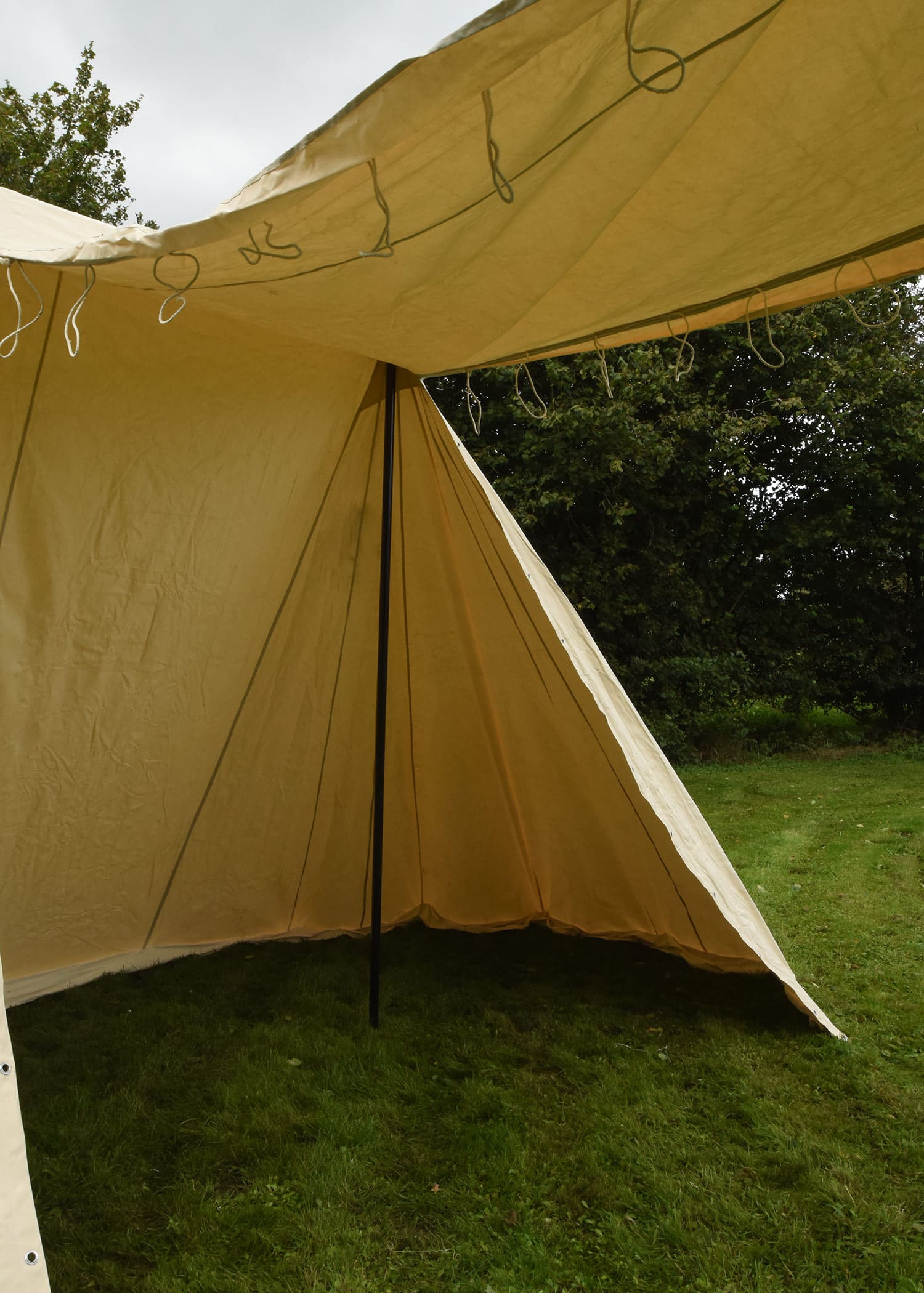 Tenda Sassone, 6 x 4 mt, 425 gr/m2, colore naturale - immagine 3