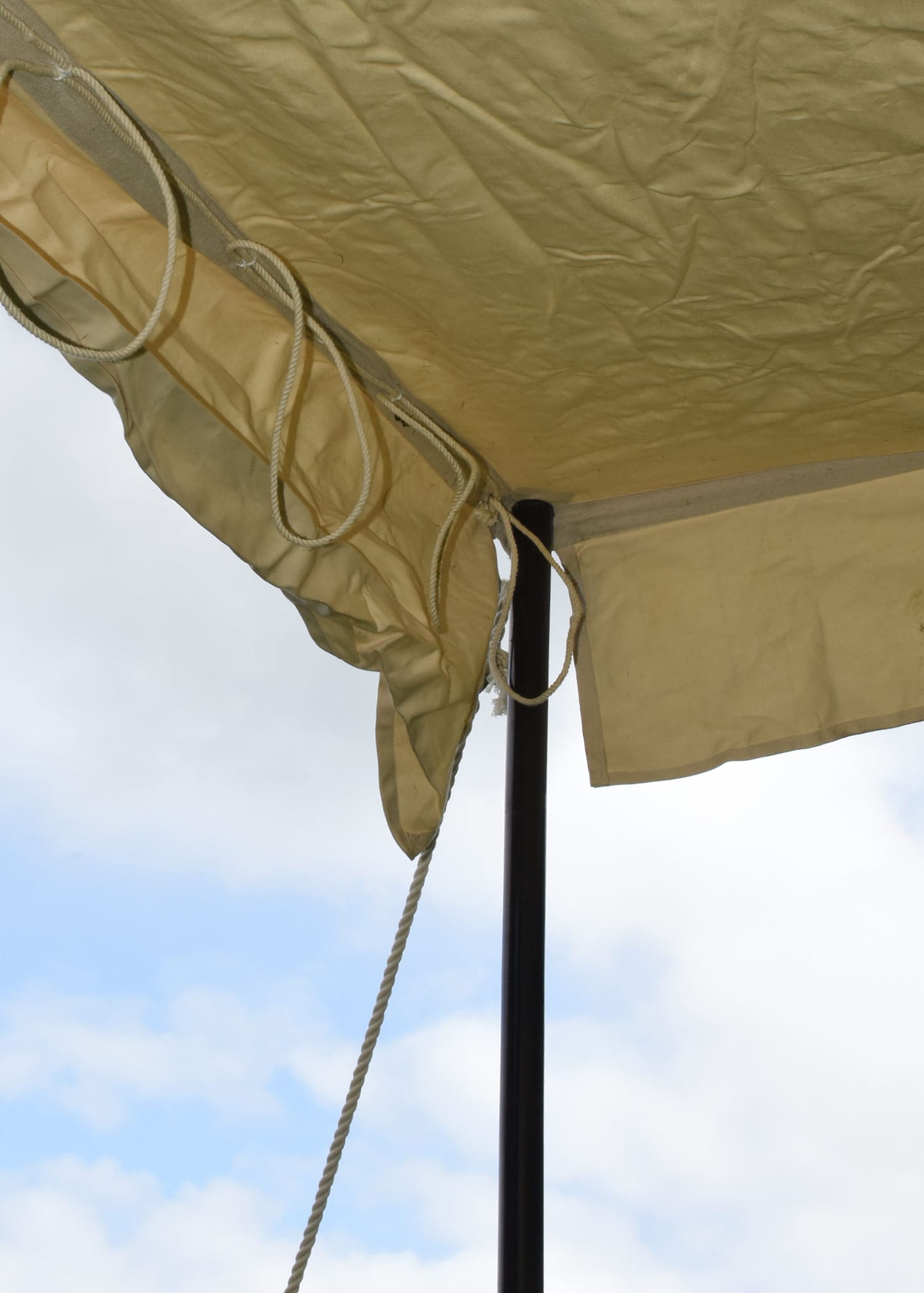 Tenda Sassone, 6 x 4 mt, 425 gr/m2, colore naturale - immagine 5