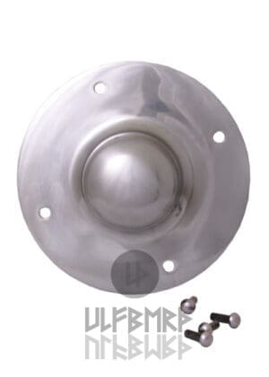 Umbone piccolo a 4 fori, acciaio 2 mm