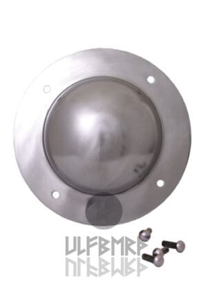 Umbone medio a 4 fori, acciaio 2 mm