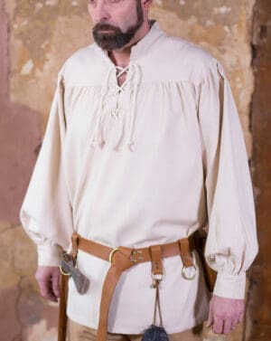 Camicia Medievale, Naturale