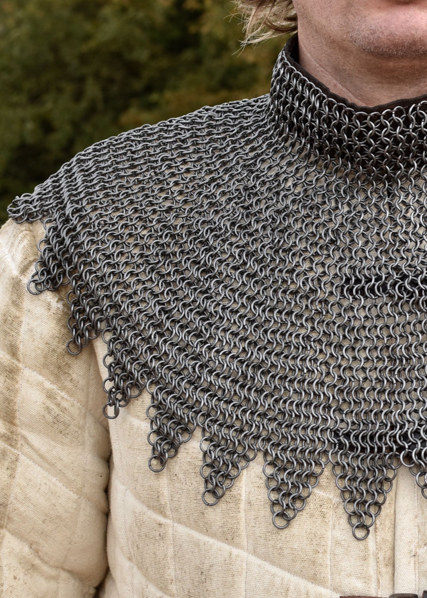 Mantello di Vescovo, Bordo Frastagliato, naturale - immagine 3