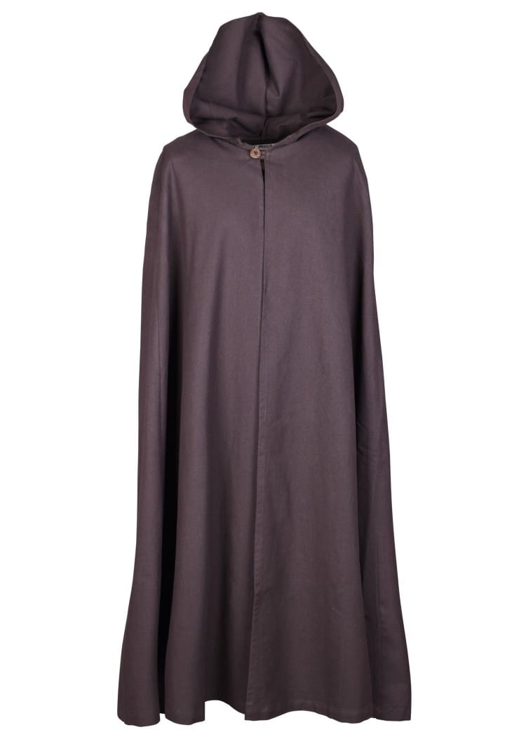 Mantello in cotone con cappuccio (Vari colori)