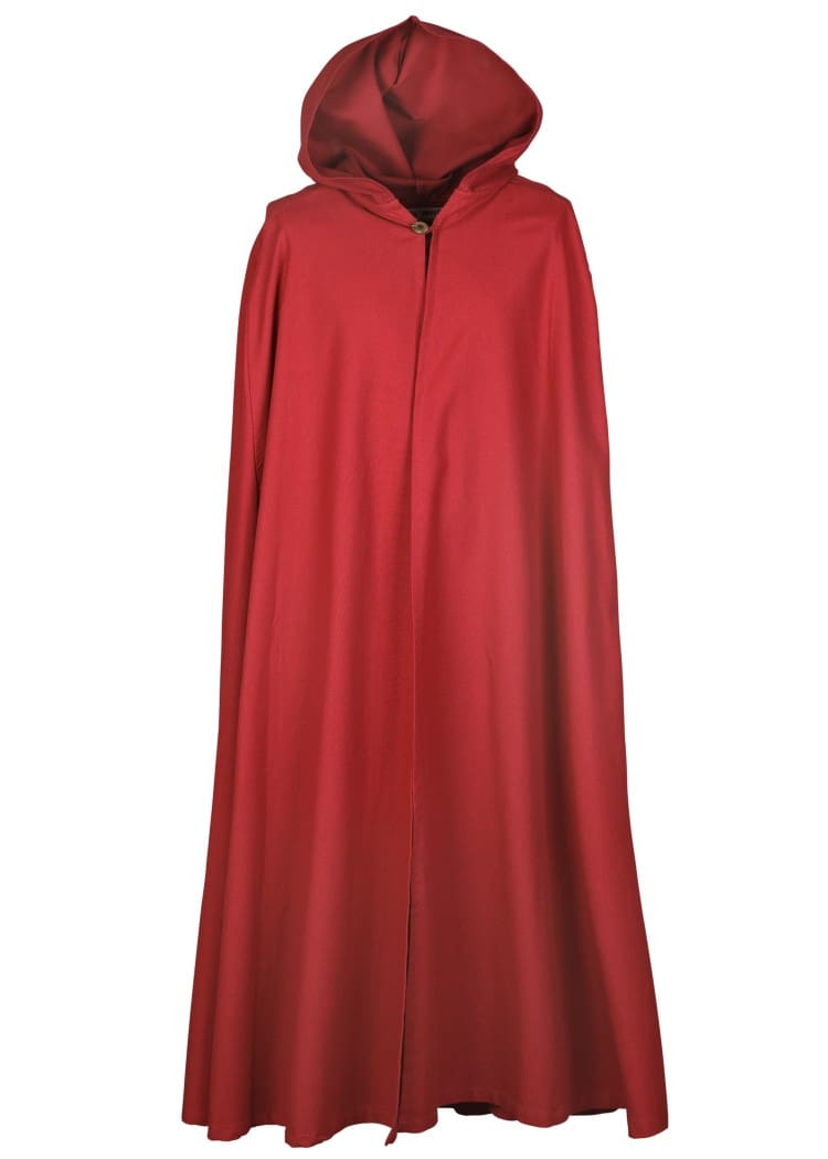 Mantello in cotone con cappuccio (Vari colori) - immagine 4
