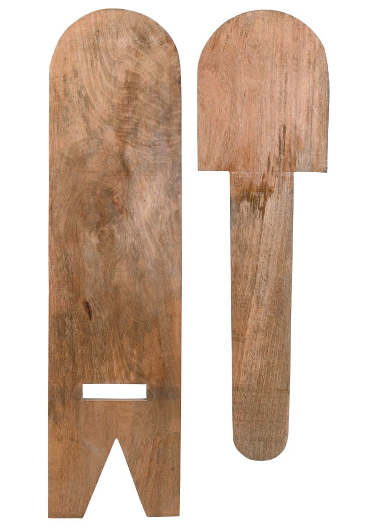 Sedia in legno massello - immagine 2