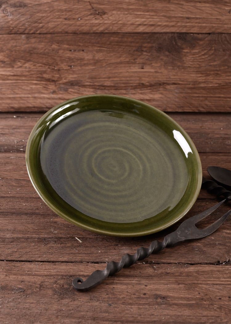 Piatto Piano, Alto Medievale, Verde - immagine 2