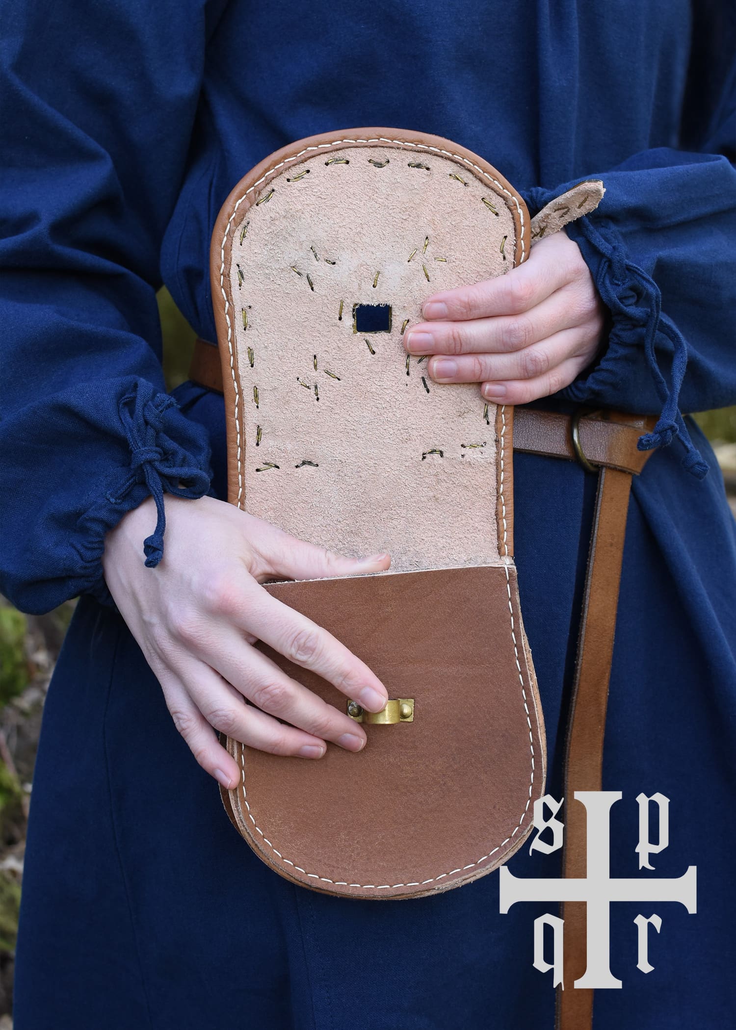 Borsa in cuoio vichinga, Birka - immagine 3