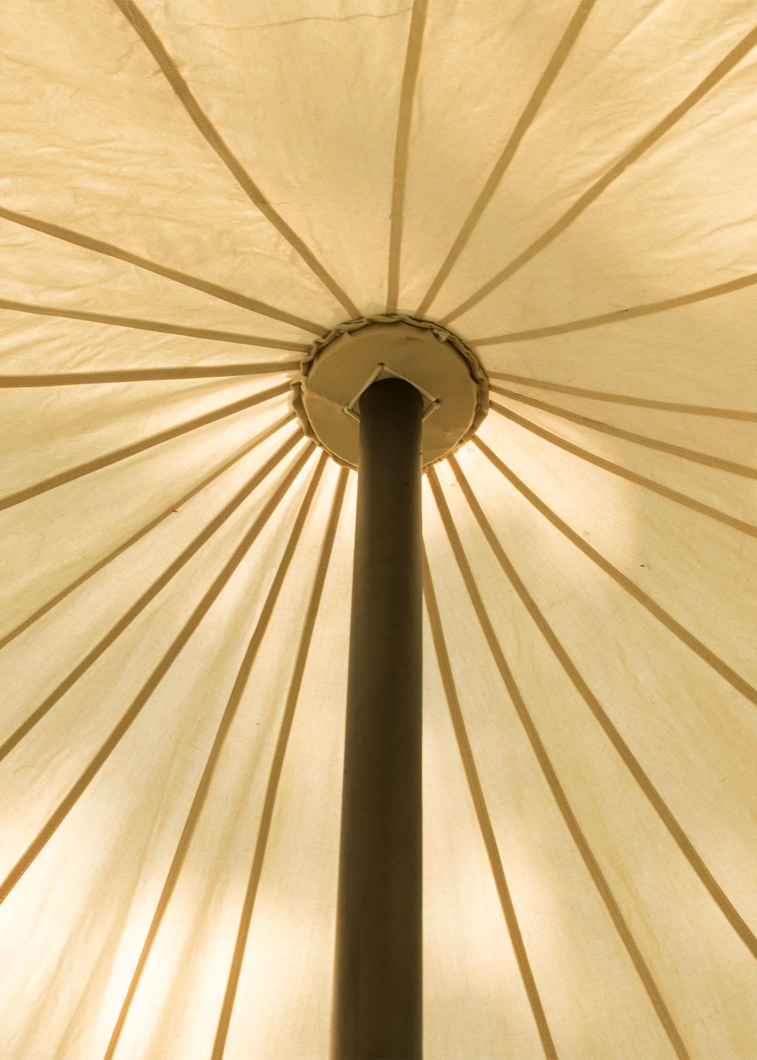 Tenda medievale rotonda, 425 g, colore naturale, varie dimensioni - immagine 7