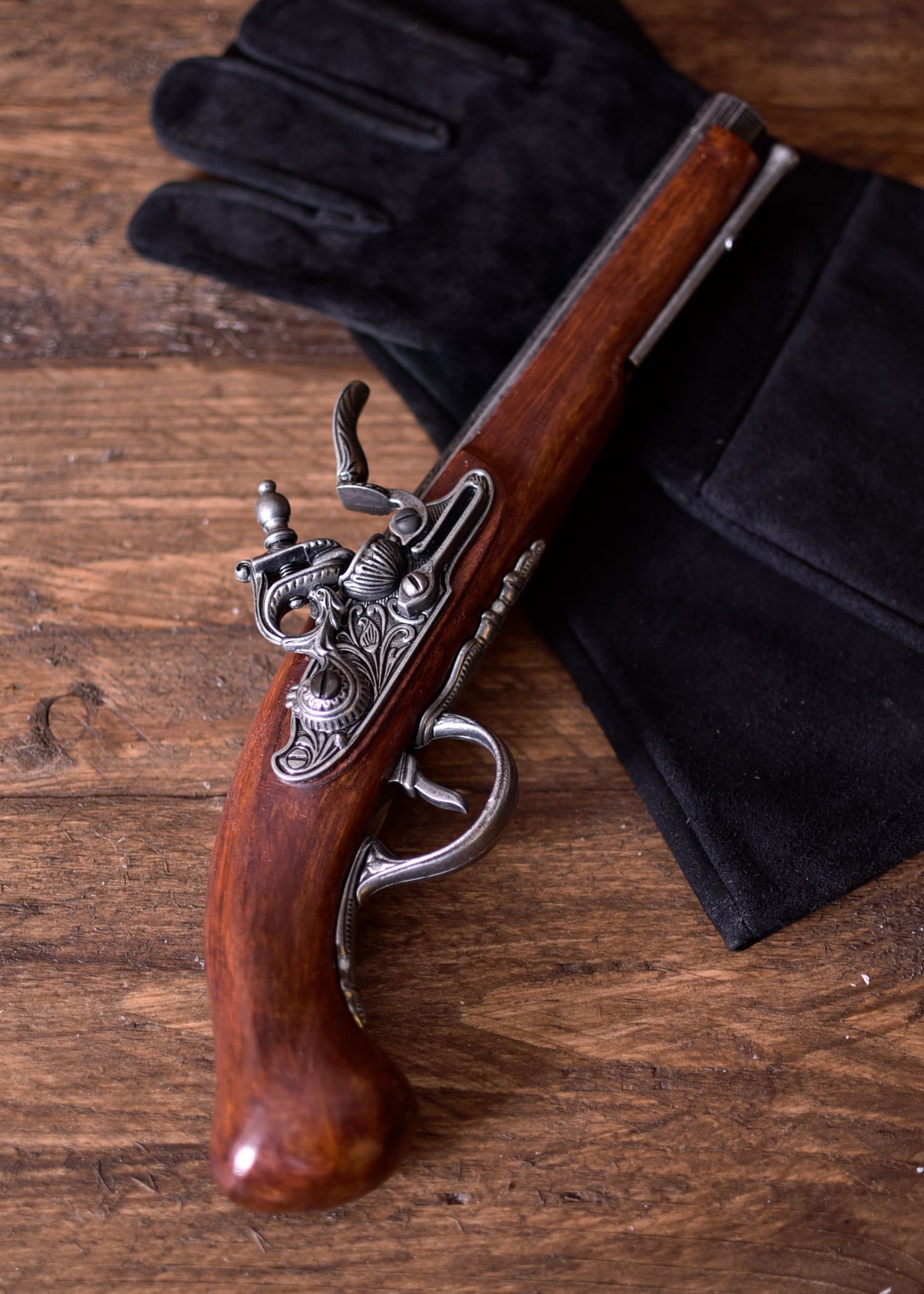 Pistola decorativa a percussione Flintlock - immagine 2