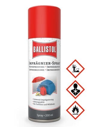 Ballistol Pluvonin Spray Impermeabilizzante, Bomboletta Aerosol da 200 ml