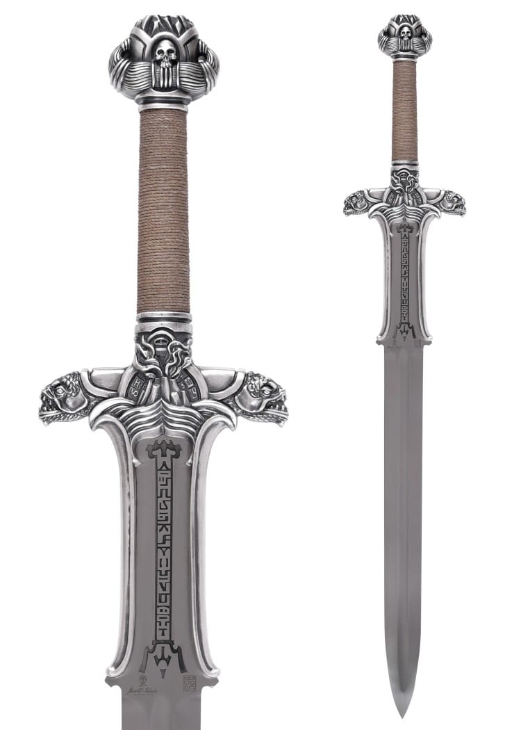 Spada Conan Atlantidea, color argento, Marto
