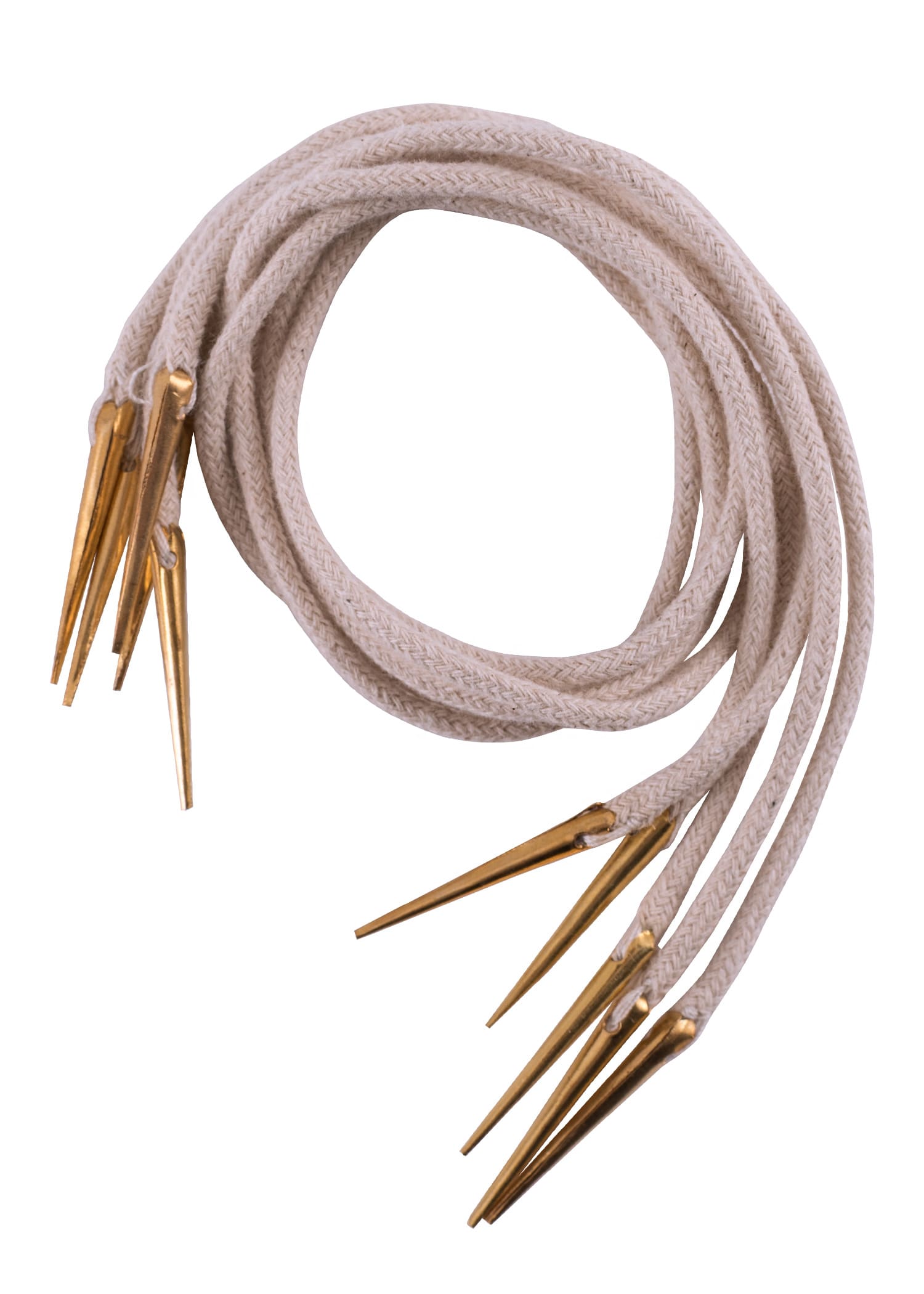 Cordoncini intrecciati, confezione da 5, colore naturale