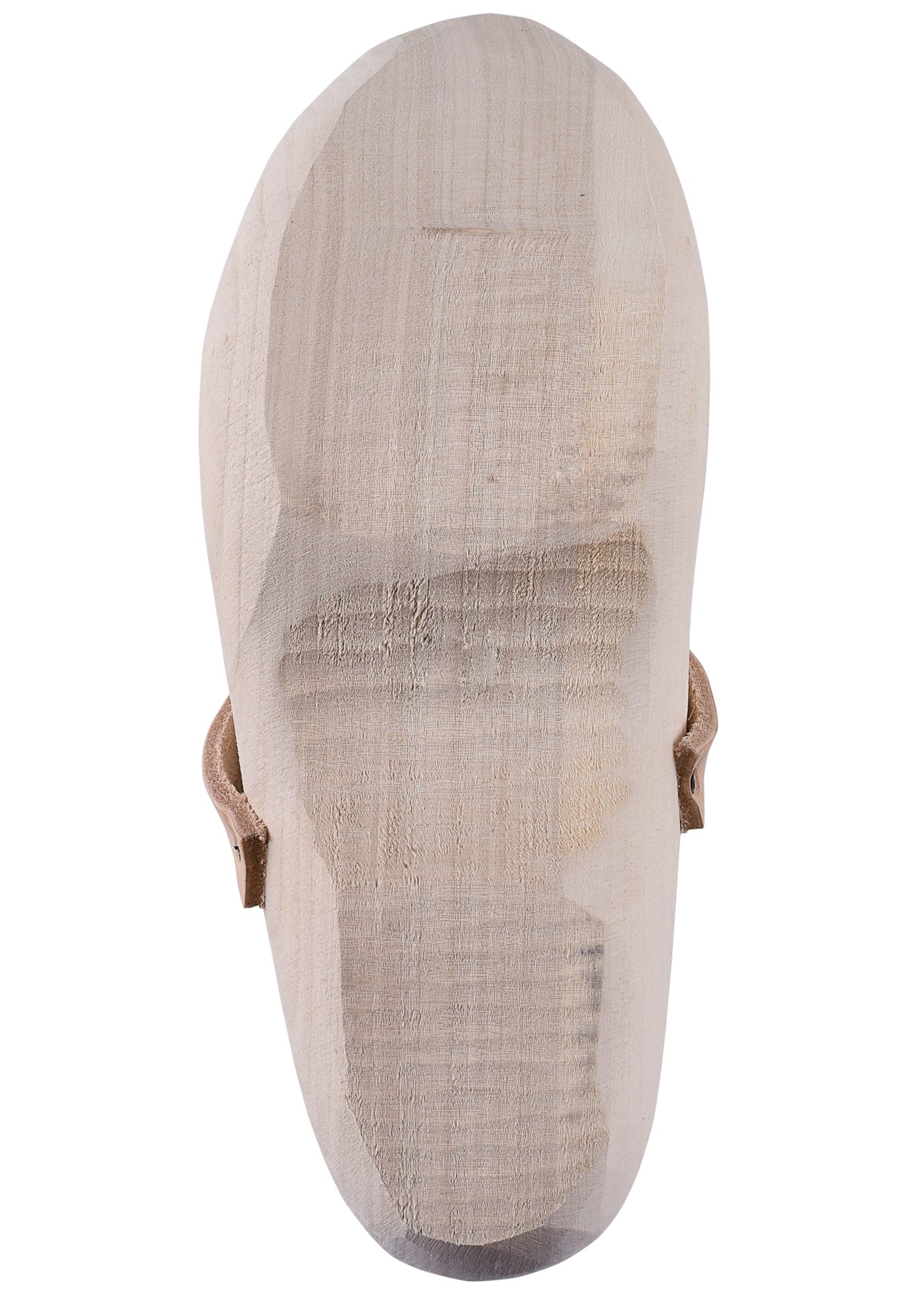Scarpe in legno con cinturino in pelle - immagine 5