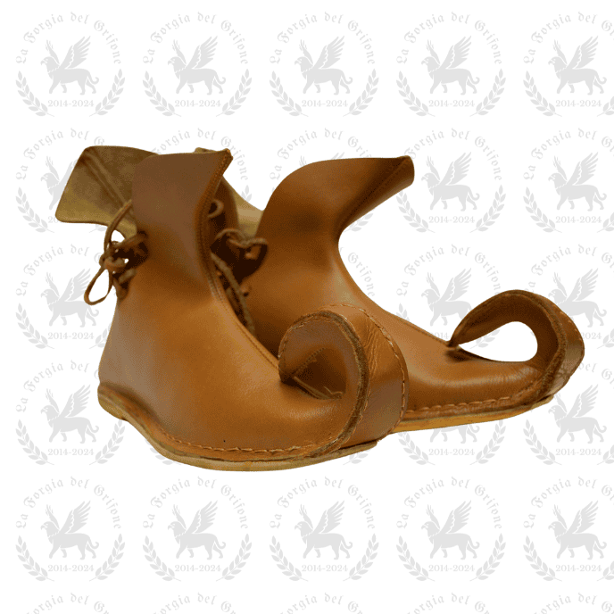 Stivali Medievali Steampunk In Pelle PU – Modello Retrò Con Cinghie Incrociate, Suola Piatta E Punta Tonda, Per Cosplay E LARP