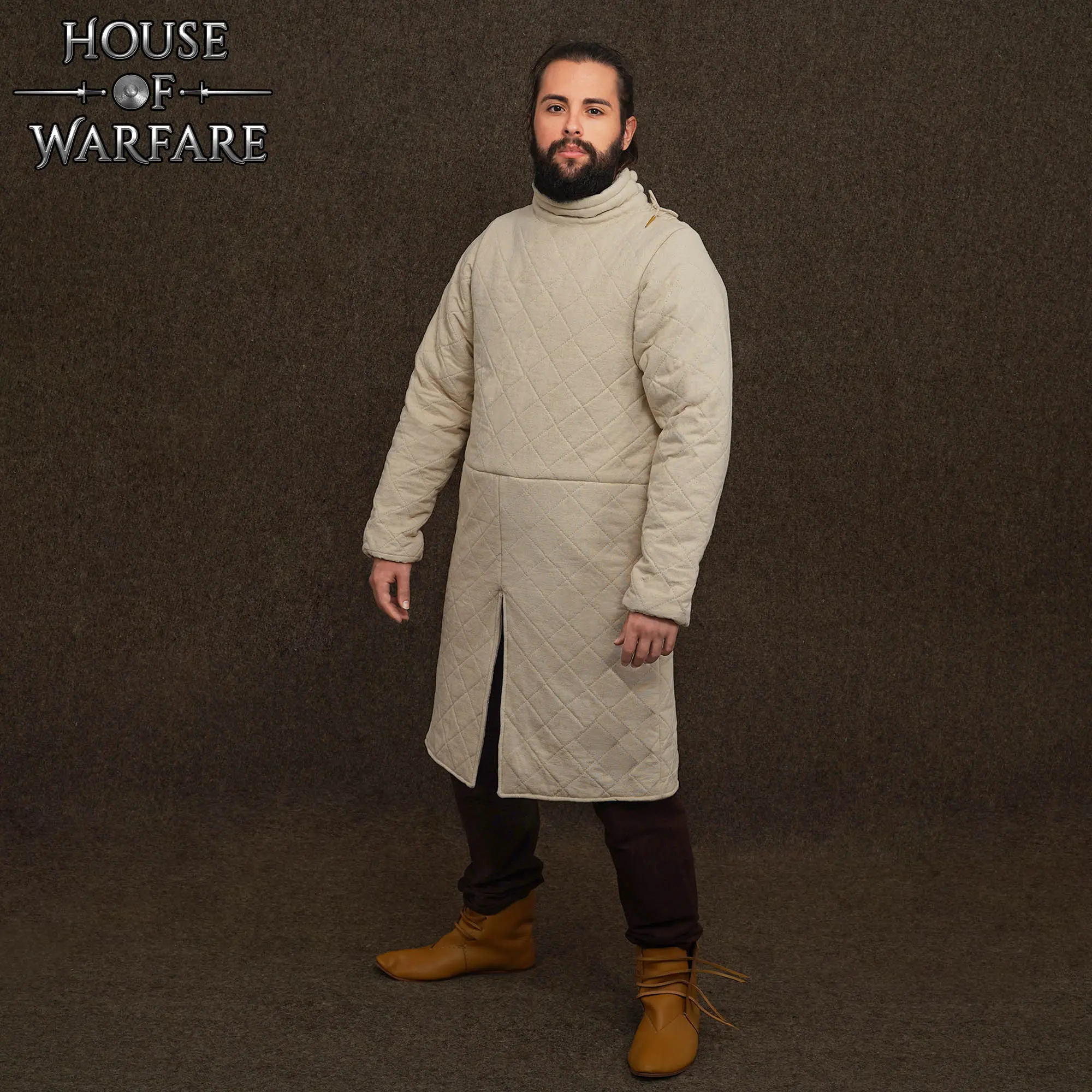 Gambeson spacco frontale, naturale - immagine 2