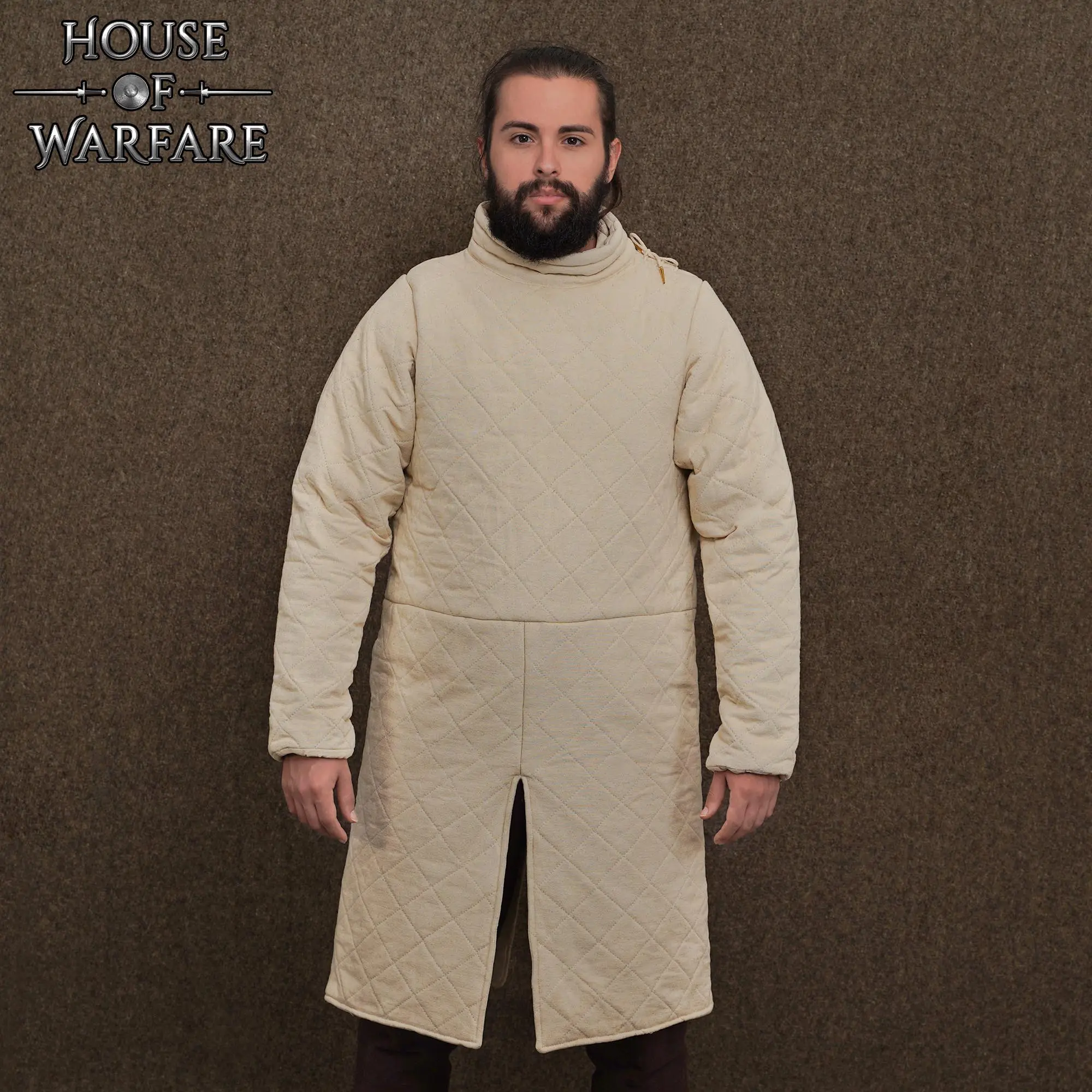 Gambeson spacco frontale, naturale
