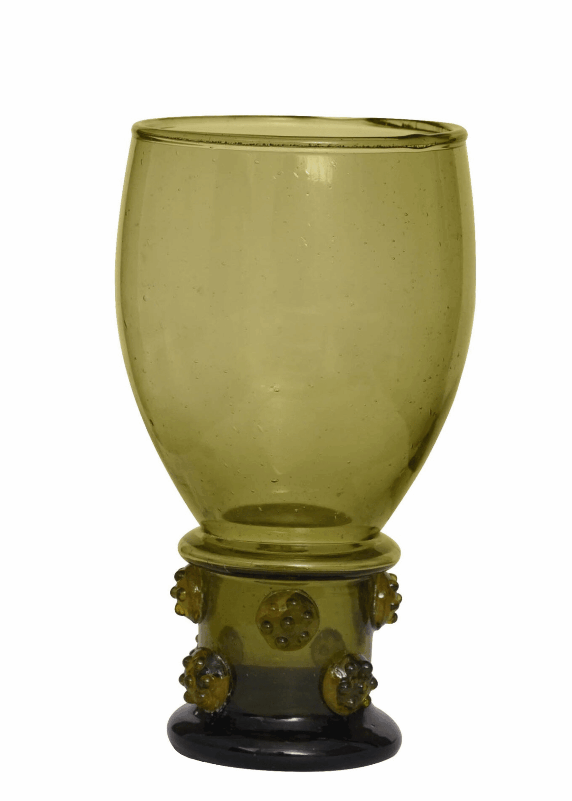 Bicchiere in vetro rinascimentale